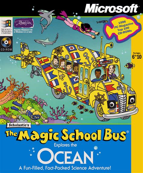 Magic scholl bus ocean